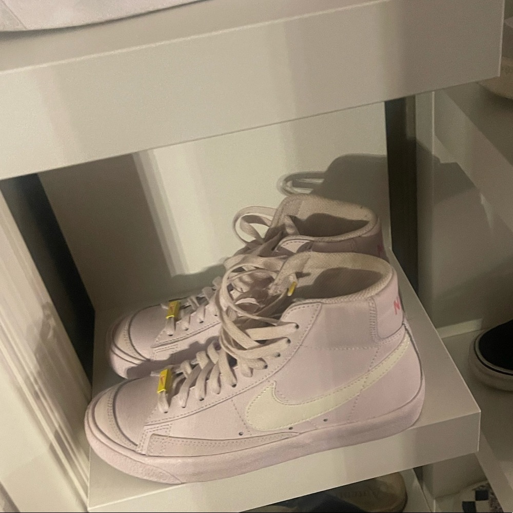 Rare purple and pink Nike Blazers